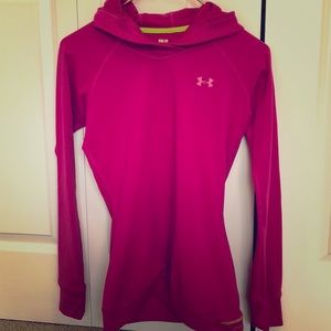 Hooded Hot Pink Under Armour Pullover
